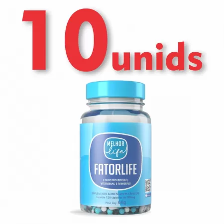 10 frascos FatorLife