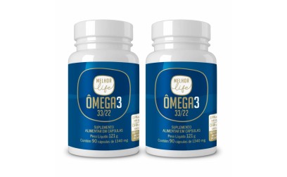 Ômega 3 - EPA (990) e DHA (660) com Vitamina E - (2 unid)
